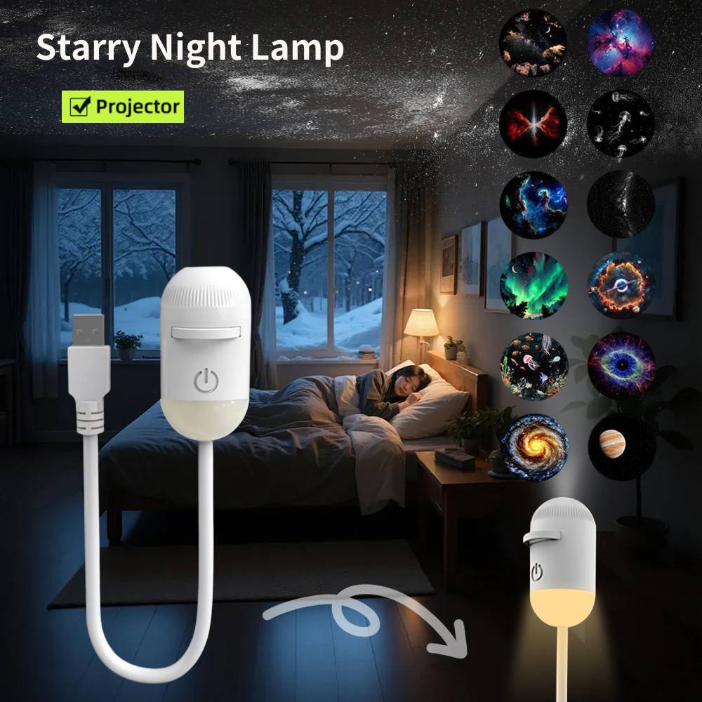 Mini Galaxy Star Projector Nig - огляд і ціна Lighting Decor Bedroom