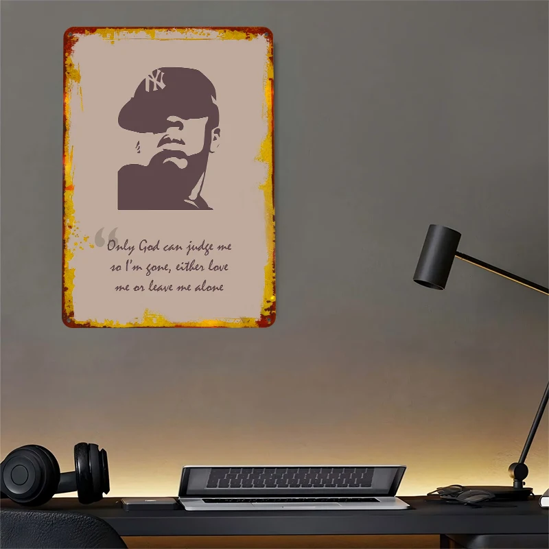 Jay Z Quote Lightly 3D Metal P - огляд і ціна Jay Lighting Decor