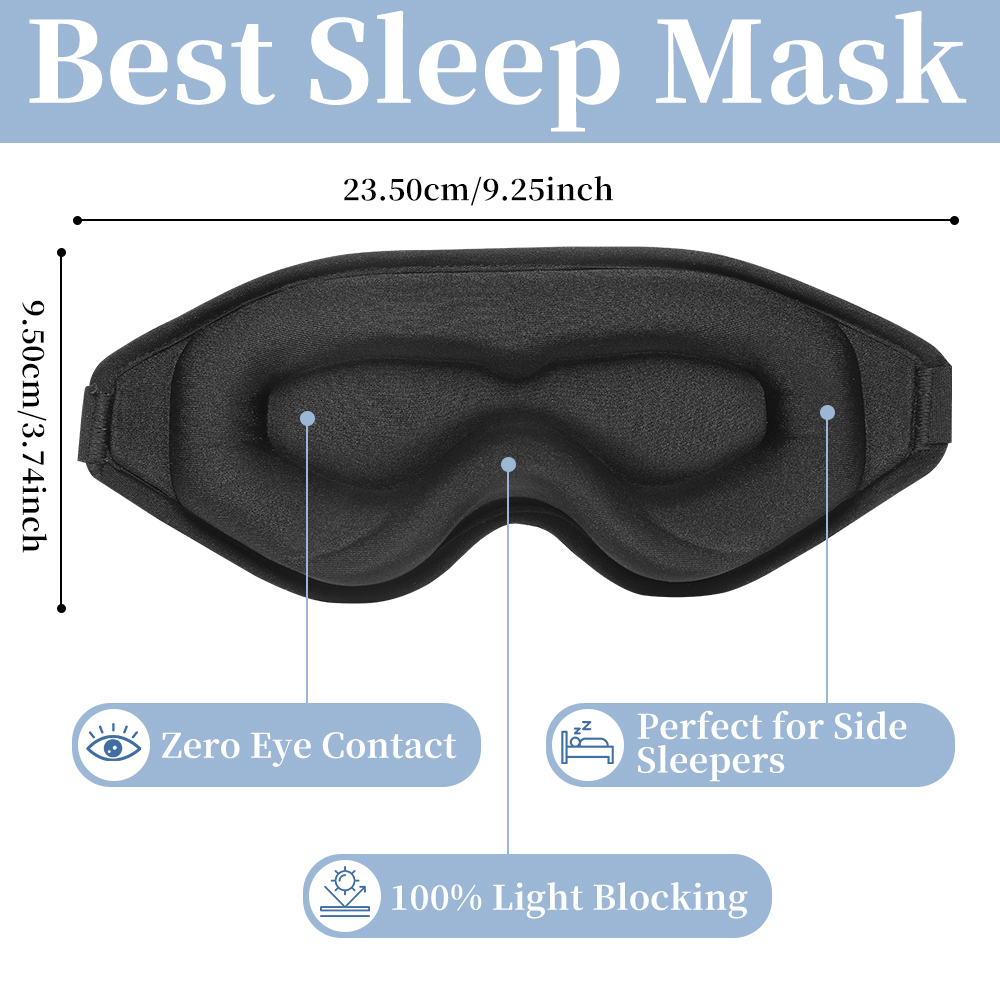 3D Soft Padded Sleeping Mask,  - огляд і ціна Lighting Jockey