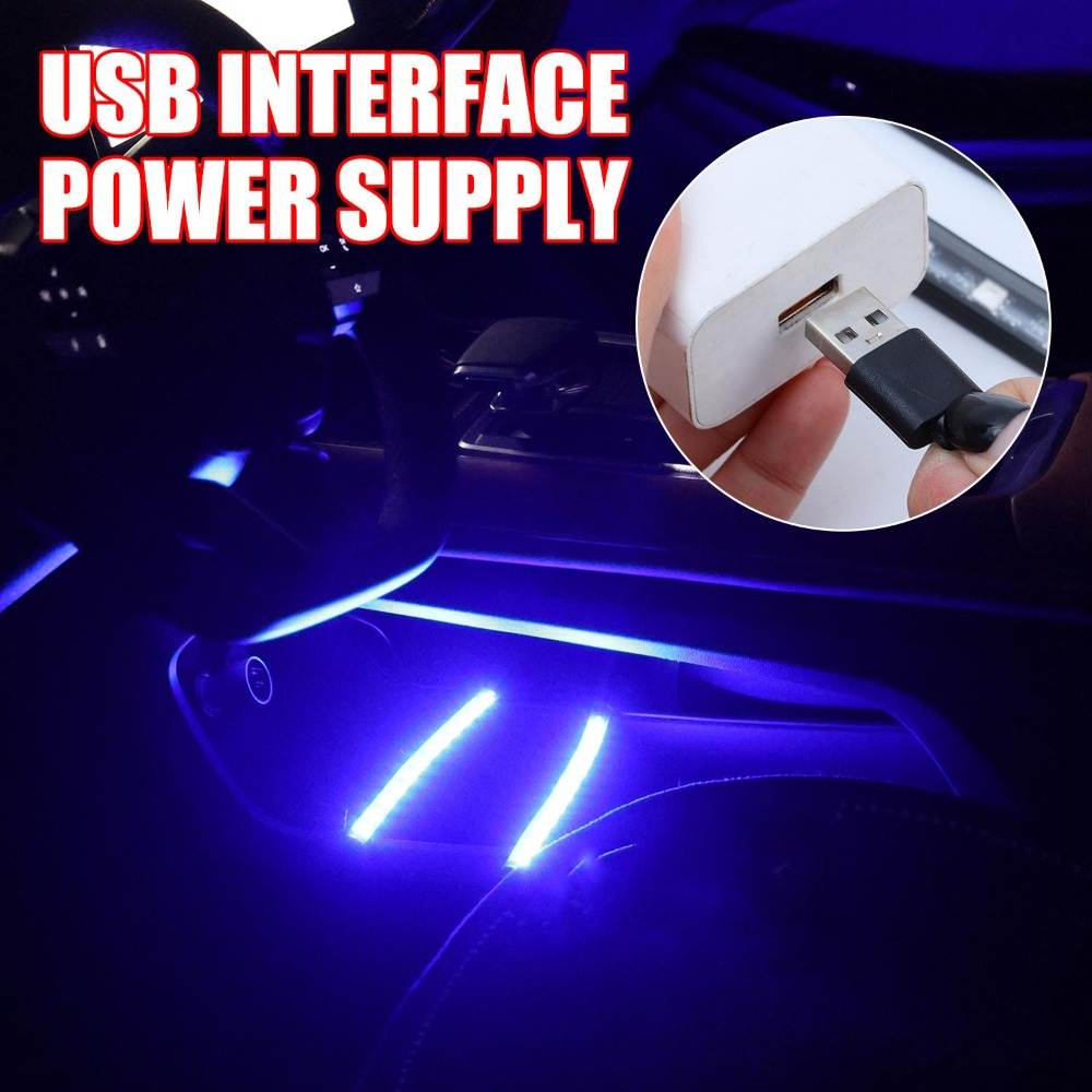 USB Car LED Strip Light Interi - огляд і ціна Lighting Bolt Decor
