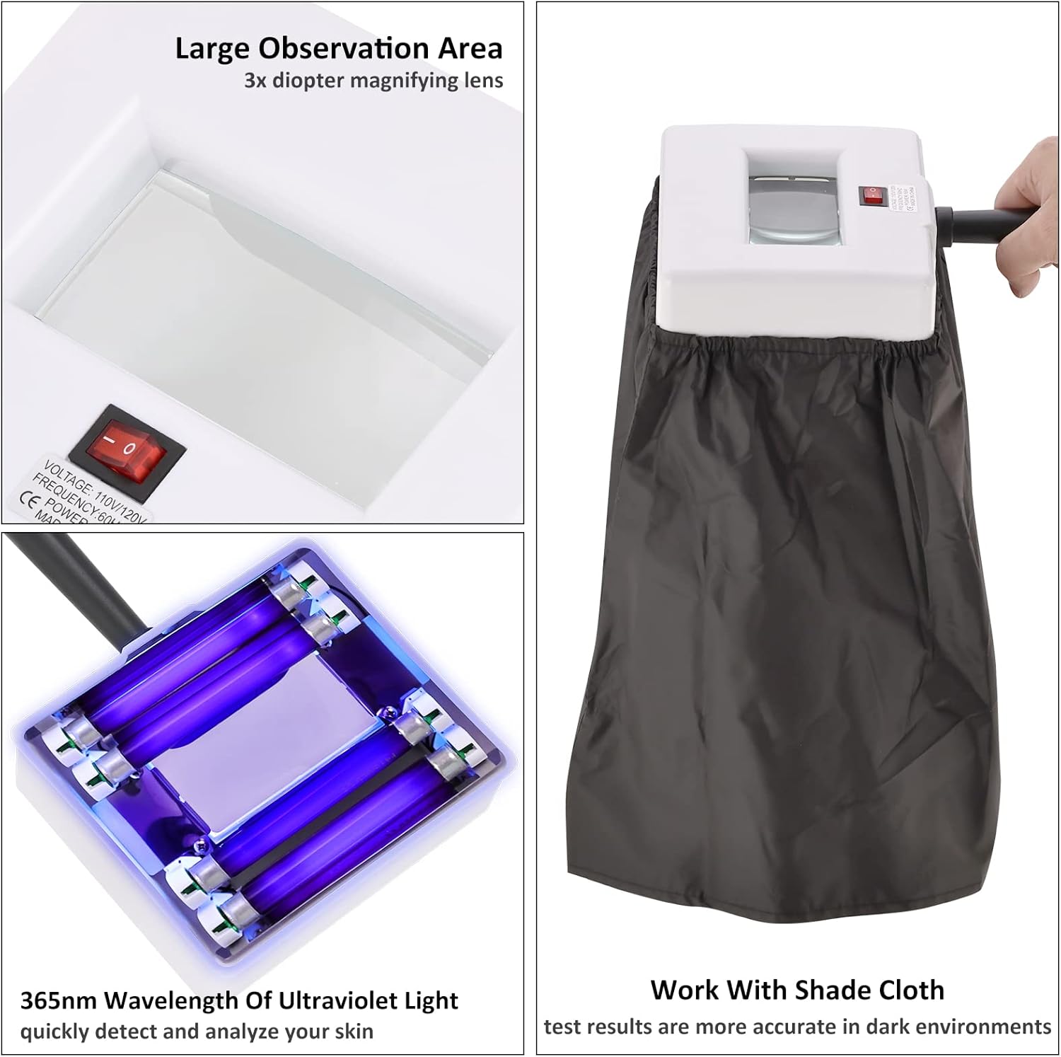 Woods Lamp Skin Analyzer,Magni - огляд і ціна Lighting Jockey
