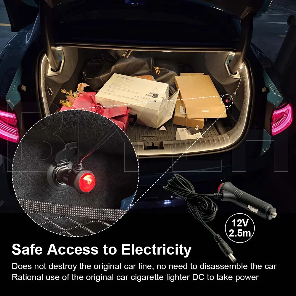 Car Trunk Light Modified Ambie - огляд і ціна Lighting Bolt Decor