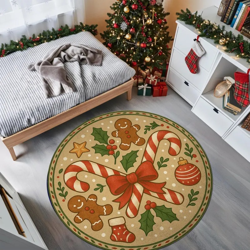 3D Christmas Village Rug Winte - огляд і ціна Bathroom Lighting Decor Ideas
