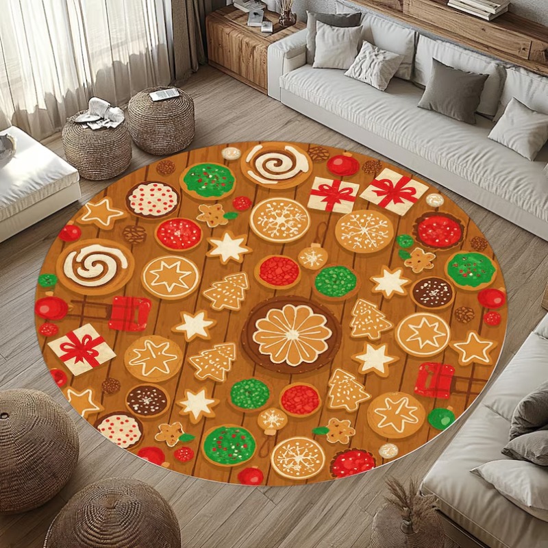 3D Christmas Village Rug Winte - огляд і ціна Bathroom Lighting Decor Ideas