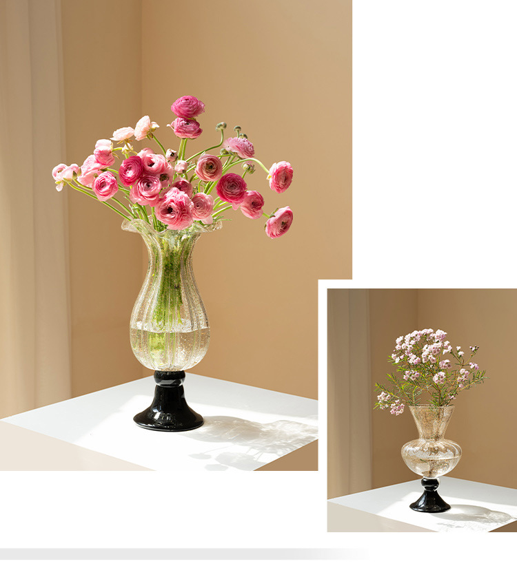 French ancient glass vase orna - огляд і ціна Lighting Decor Living Room