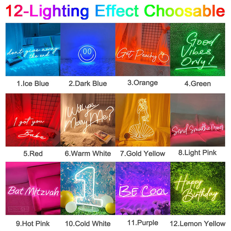 Custom Led Neon Signs LED Ligh - огляд і ціна Lighting Decor For Wedding