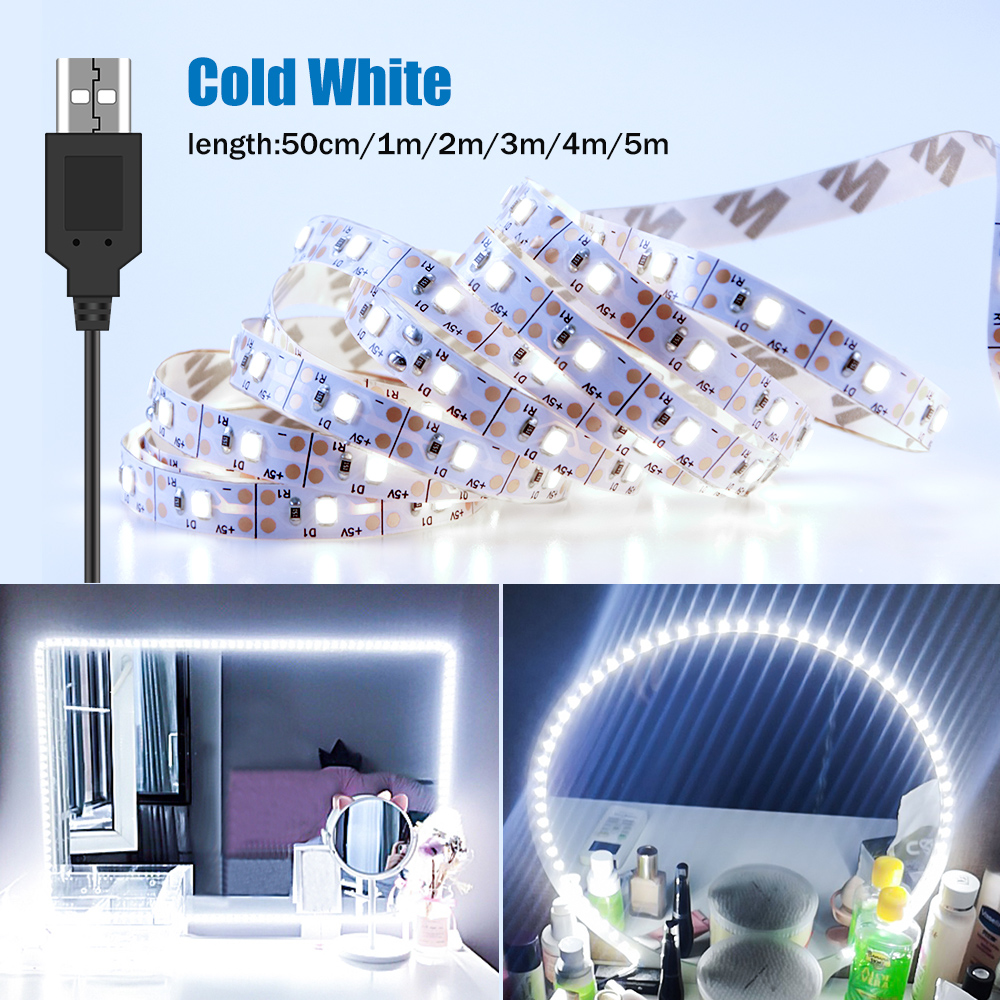DC5V LED Makeup Mirror Light S - огляд і ціна Lighting Bolt Decor