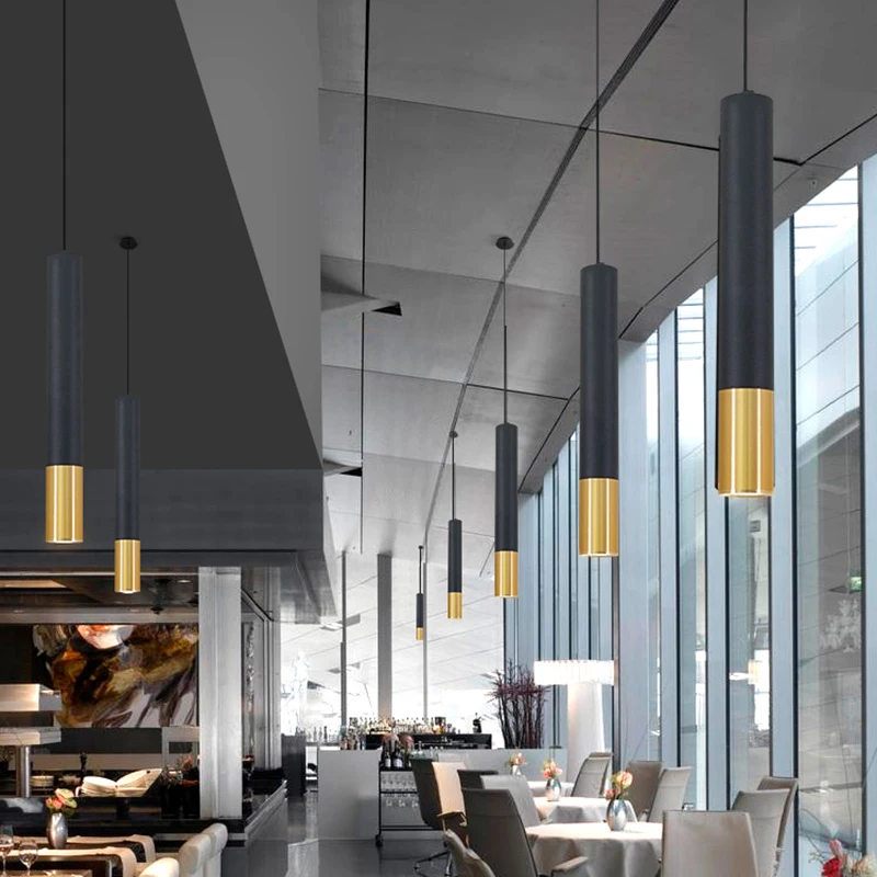Modern LED Long Tube Pendant L - огляд і ціна Lighting Decor Company