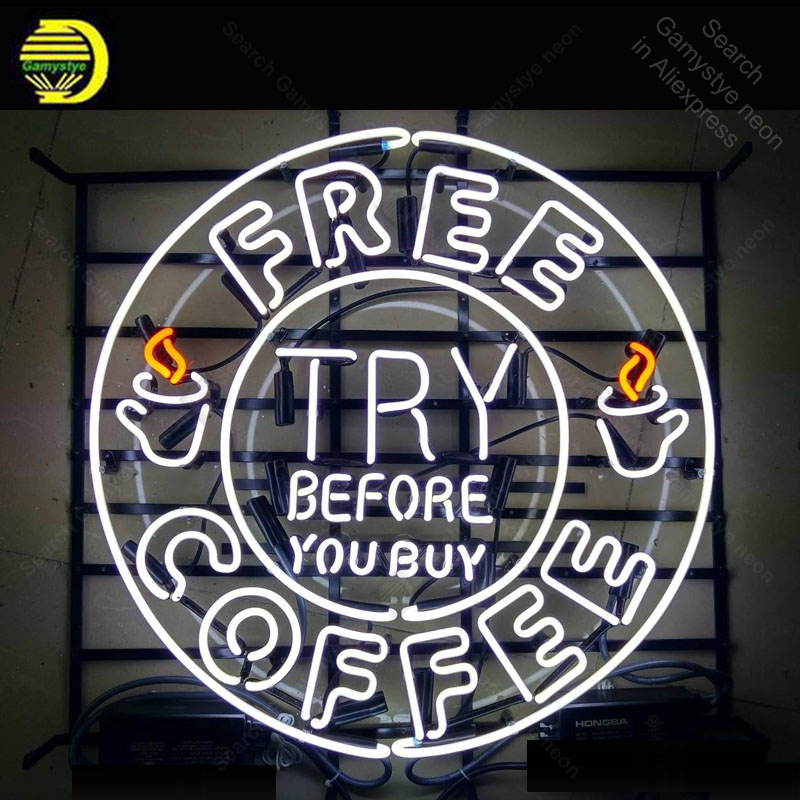 NEON SIGN For Free Coffee Shop - огляд і ціна Decor Lighting India