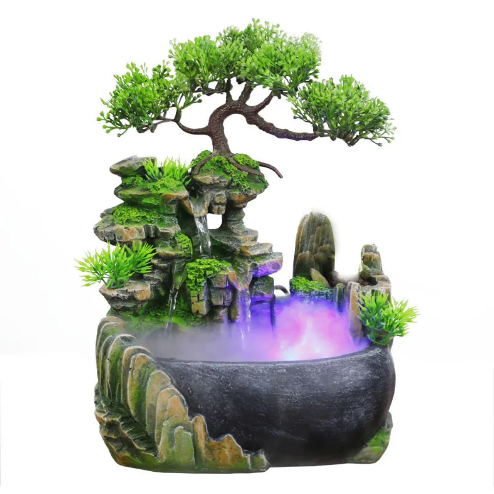 Wealth Feng Shui Waterfall Fou - огляд і ціна Lighting Decor Company