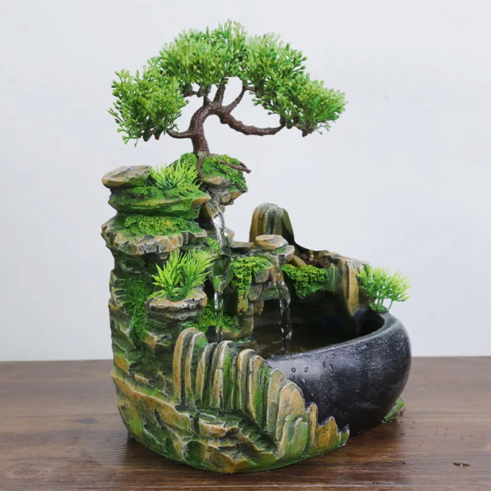 Wealth Feng Shui Waterfall Fou - огляд і ціна Lighting Decor Company