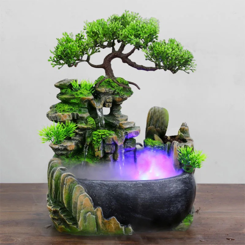 Wealth Feng Shui Waterfall Fou - огляд і ціна Lighting Decor Company