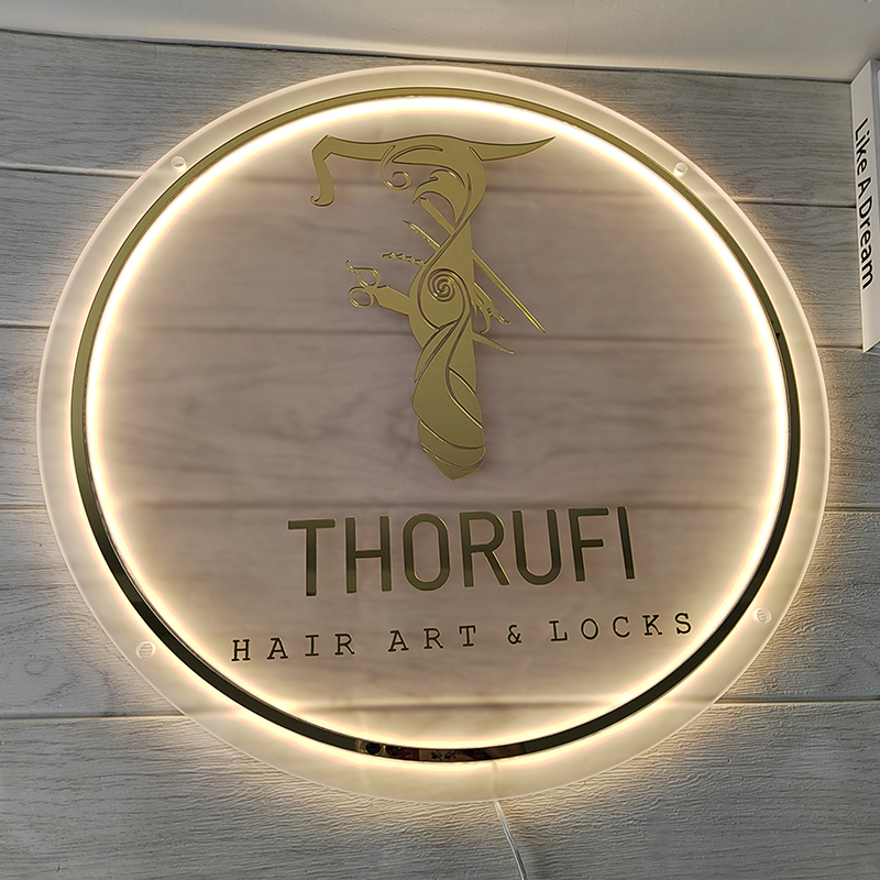 Custom Business Logo 3D Acryli - огляд і ціна Lighting Decor Company
