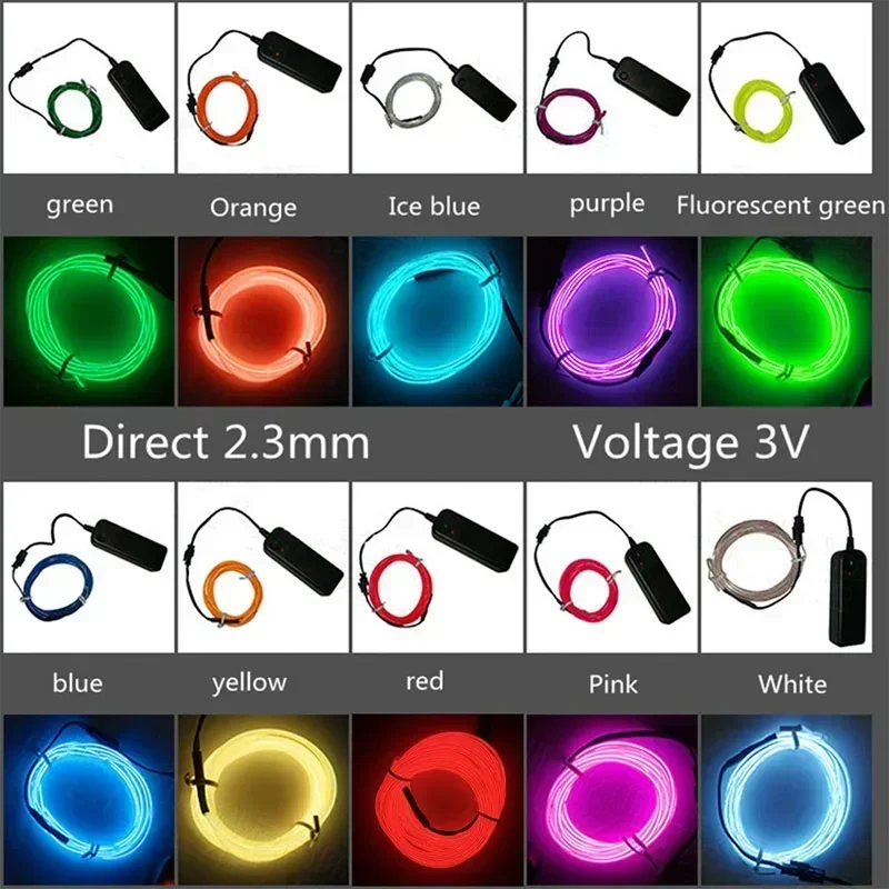 1M/3M/5M Flexible Neon Light B - огляд і ціна Lighting Bolt Decor