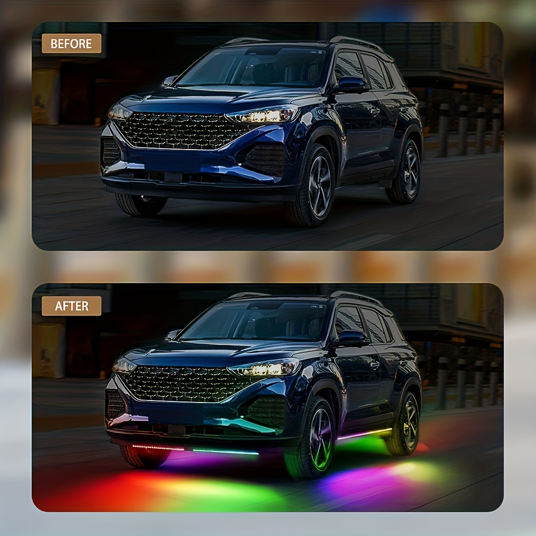RGB Flexible Car Underglow LED - огляд і ціна Lighting Bolt Decor