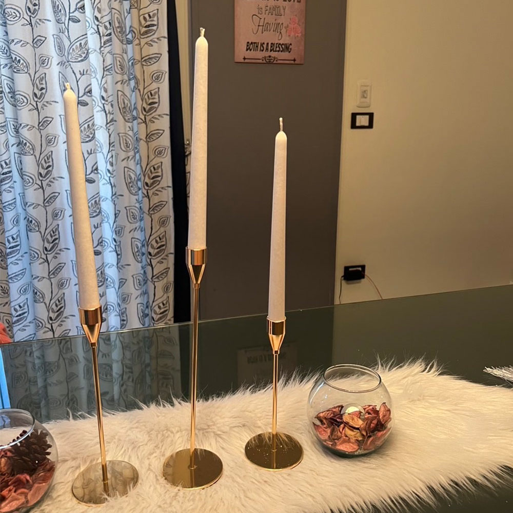 Simple Taper Pillar Acrylic Mo - огляд і ціна Candle Holder Set